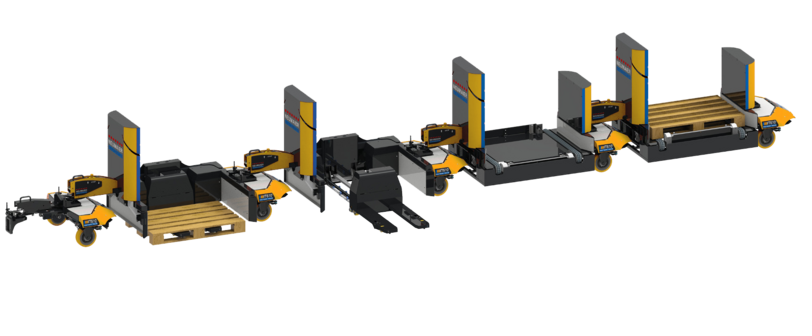 IT600 autonomous tugger train