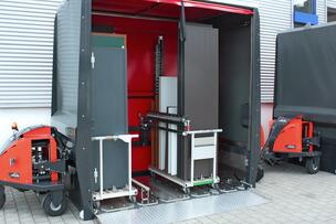 Routenzug Factory Train bei der Ehret GmbH, Mahlberg