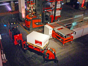 Rollenbahn-Förderband Warenträger