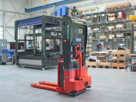 Factory Lift FL400T: Automatisierter Niederhubwagen