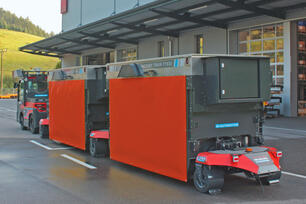 Automatisierter Outdoor-Routenzug Factory Train