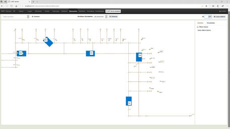 AGV management software with API and graphical user interface