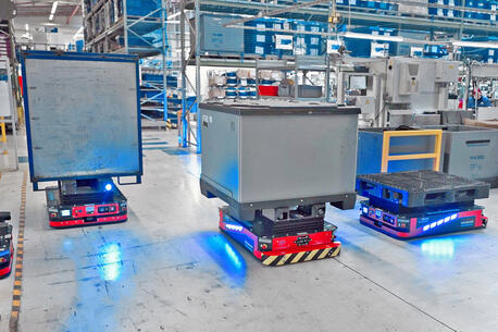 AGV FS400: Fahrerloses Transportsystem (FTS)