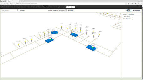 AGV management software with API and graphical user interface