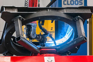 Cloos Schweißroboter (MIG-MAG)