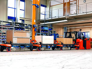 Routenzug Linde Factory Train Compact